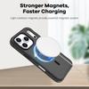 For iPhone 17 Pro Case Compatible with MagSafe PC+TPU Anti-drop Phone Cover