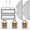Compatible with Xiaomi Robot Vacuum H40 OV51 Accessories,Vacuum Cleaner Spare Parts,Replacement Kit,Brush,Dust Bags,Filter,Mop Pads