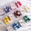 1PC Modern Geometric Soy Candles Scented Candles Home Decor Scented Candles Fresh Air 8.2x5.8cm