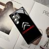 Fashion Sports Car Citroen Phone Case For Samsung Galaxy S24 S23 S22 S20 S21 Note20 Ultra Plus Fe Colored Silver Cover