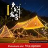 Canopy Tent Solar LED Star Lights for Outdoor Camping & Holiday Decorations