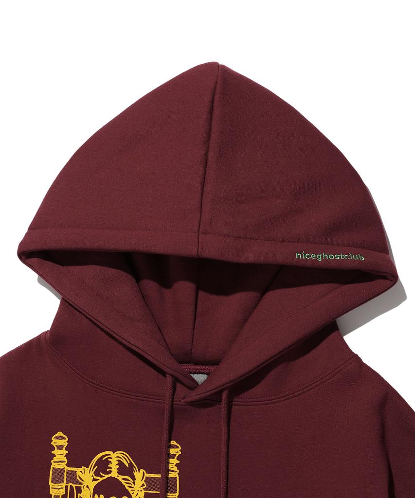 Have A Nice Ghost Hoodie_Burgundy(Ng2Dfum424A)