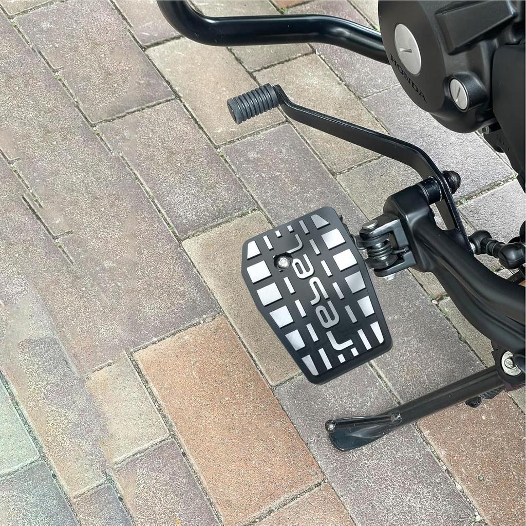 Motorcycle Footpeg Aluminum Front Rider Floorboards Foot Pegs Footboard Accessory Kit Fit for Ho&n&da Rebel 250 Rebel CMX 500 Rebel 300 CMX 250 CMX