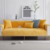 Nordic Universal Sofa Towel Thick Velvet Quilted Sofa Cover Soft Plush Anti-slip Sectional Couch Cover Slipcover for Living Room