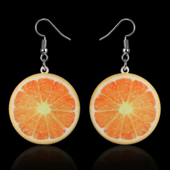 Sweet Fruit Watermelon Strawberry Dangle Women Ear Hook Earrings Party Jewelry