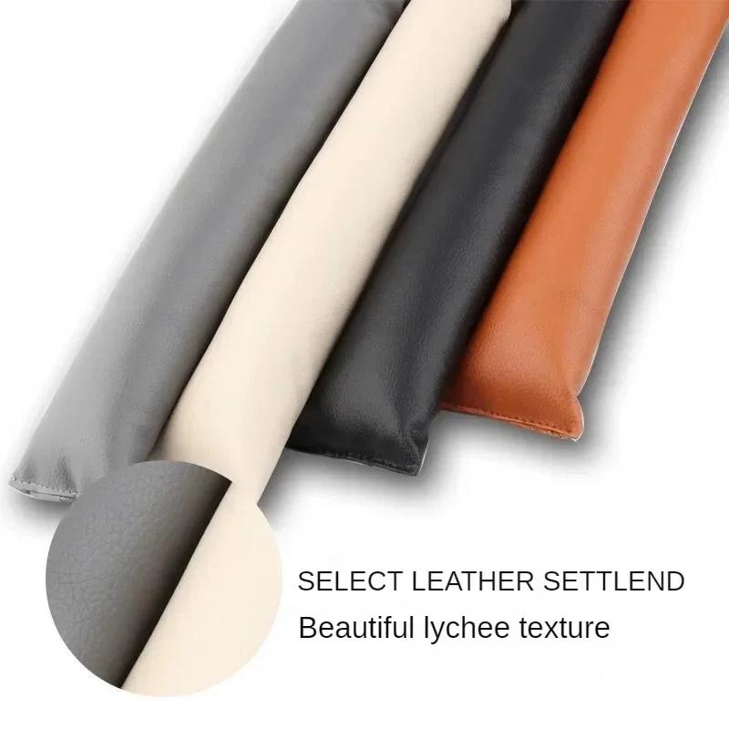 Car Seat Gap Filler Plugs Anti Leak Strip Seat Seam Gap Blocker Card Clamping Edge Anti Drop Filler Supplies Interior Cushion Up