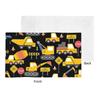 Road Work Under Construction Transportation Pattern Blue Soft Face Towel Quick Dry Pool Bath Cotton Towels Breathable