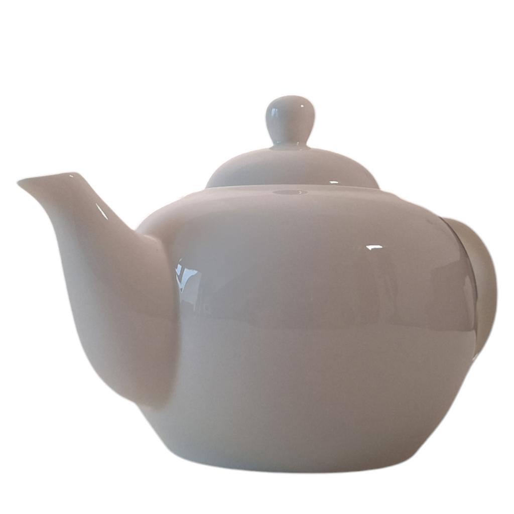 Jug Infuser Steel Strainer For Tea And Herbs White 1L Ceramic