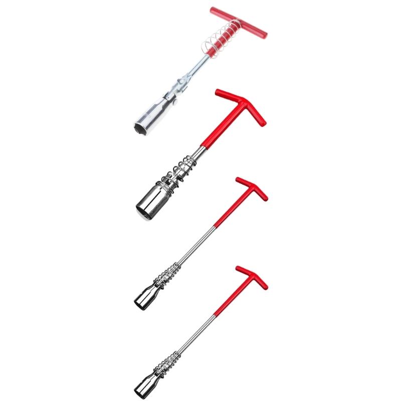 Universal Spark Plugs Socket Wrench Double 16mm 21mm Size Heat Treated Alloy Steel Ergonomic Grip Suitable For Mechanics