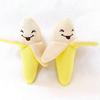A Yellow Imitation Fruit Banana Plush Sound Toy Designed for Cats and Dogs Suitable Designed for Indoor and Outdoor Play Chewing Toys and Supplies
