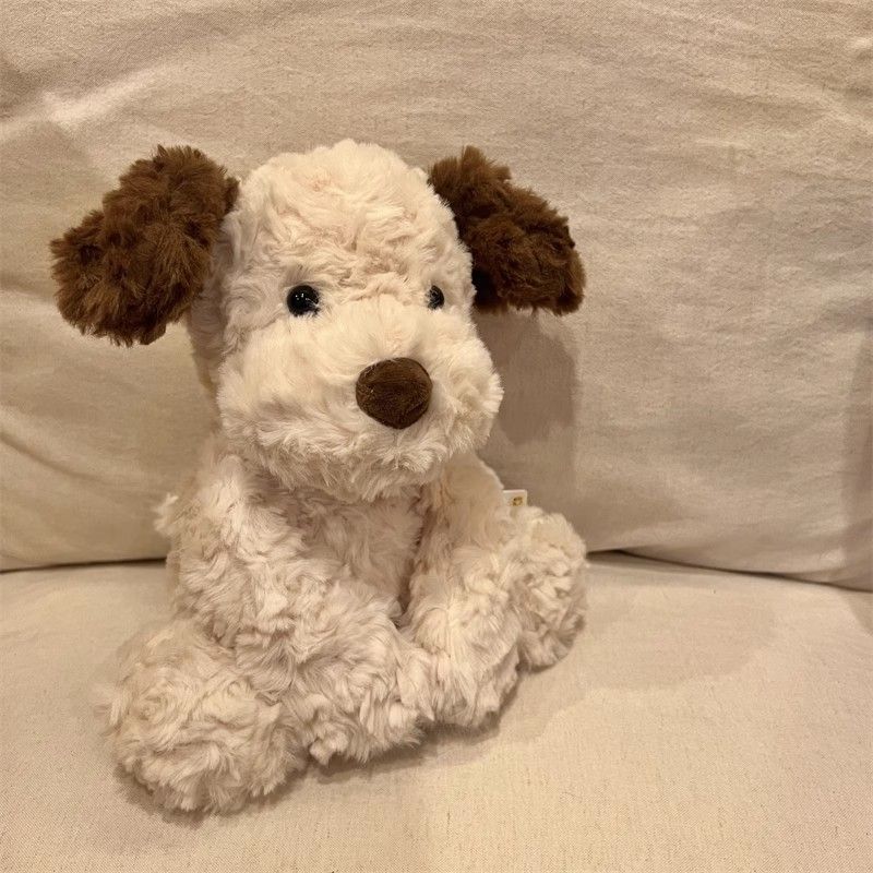 

Plush Dog Stuffed Animal Toy Soft Fluffy Puppy Doll Cute Companion Toy for Kids Adults Home Decor Birthday Gift