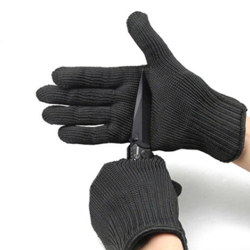 Jingrui Hong Level 5 Cut-Resistant Steel Wire Work Gloves