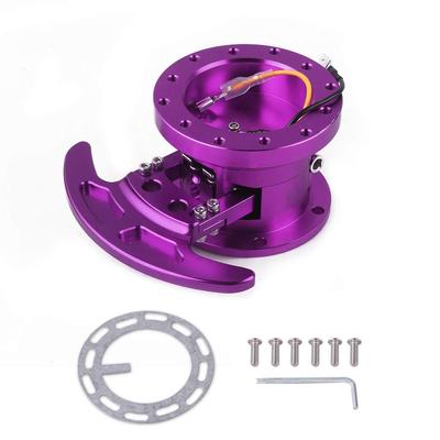 MUTEKI Steering Wheel Hub Quick Release Steering Boss Flip Up Racing Steering Wheel Hub