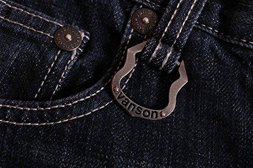 Vanson Skull Wing Distressed Denim SP-B-14 Size 34