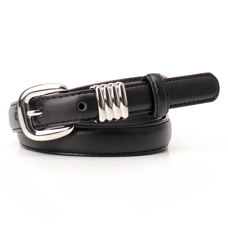 Waist Belt Ladies Fashion Faux Leather With Alloy Buckle For Casual And Office Wear