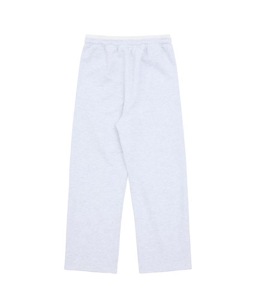 MARDMARD Layered Logo Sweatpants - Light Grey
