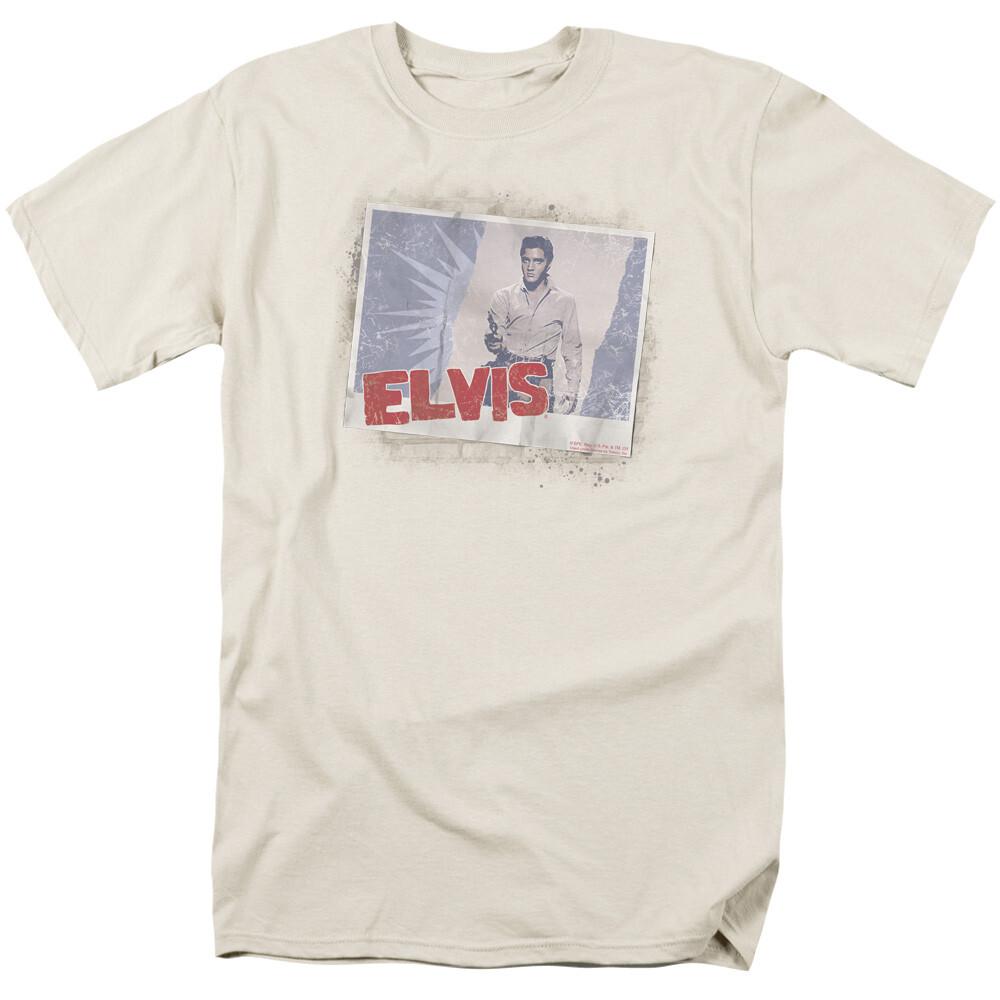 Elvis Tough Guy Poster T-Shirt Adult Child S
