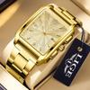 LIGE Men's Steel Band Quartz Watch - Fashionable, Luminous, Waterproof with Calendar.