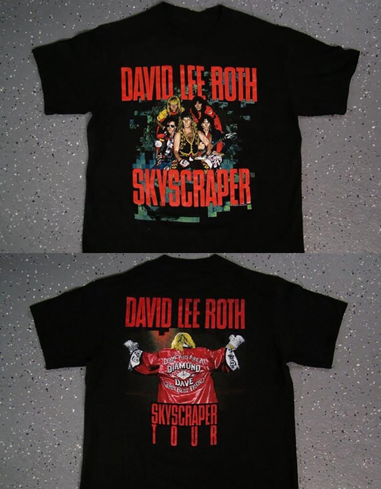 Vintage David Lee Roth Skyscraper Tshirt All Size S to 5XL UR613 Unisex T-Shirt M
