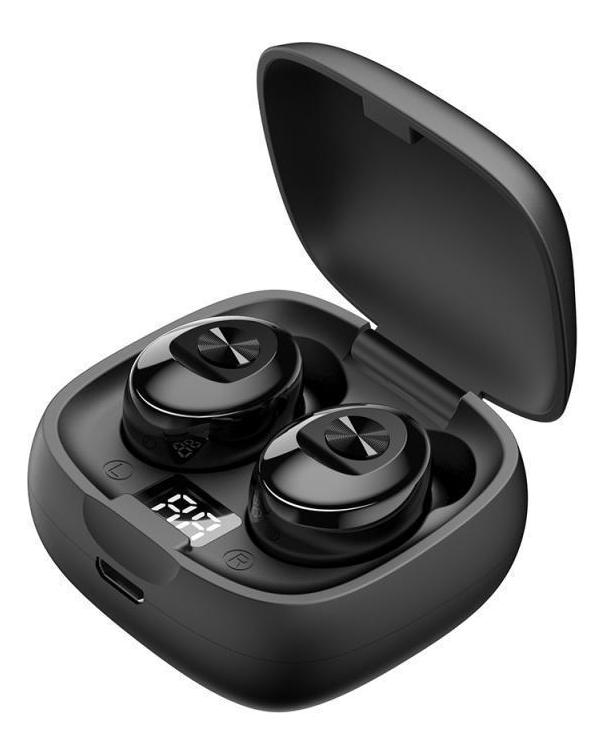 VAORLO Mini-Ohrhörer TWS XG8-Ohrhörer HiFi-Stereomusik mit HD-Mikrofon IPX6 wasserdichter Kopfhörer für Sport-Digitalanzeige