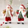 Resin Santa Tabletop Figurine Ornament Festival Holiday Homes Office Decoration For Mantels Or Dining Tabletop