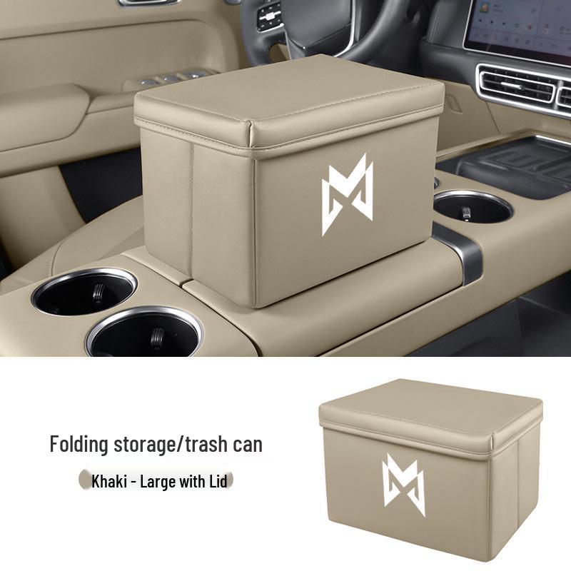 Mengshi 917/M817/M800 Car Multi-Functional Storage Box & Foldable Trash Can