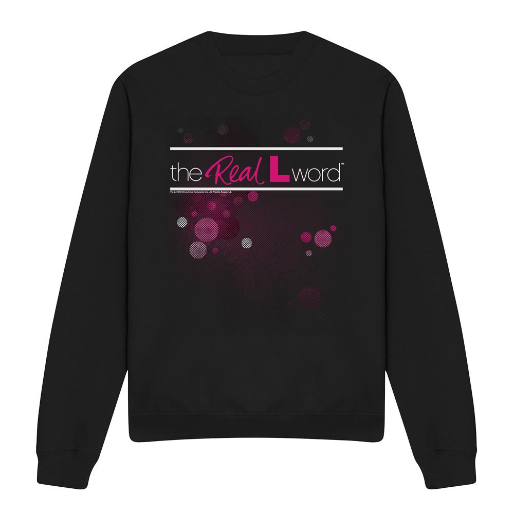 The Real L Word Unisex Adult Flashy Logo Sweatshirt