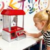 Mini Máquina de Garra Para Crianças Brinquedo Seguro e Durável Máquina de Venda Reduzindo o Tédio em Casa Para Baixo à Esquerda Conforme Mostrado