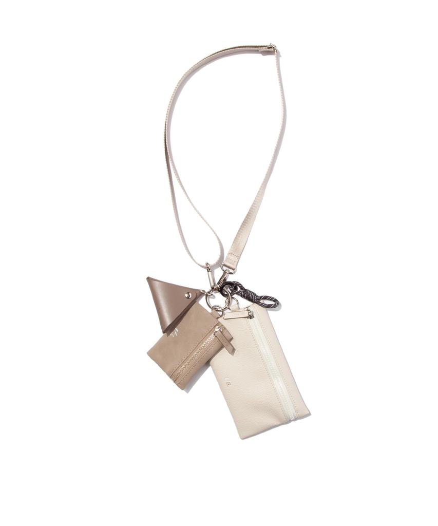 BAG TECH LEATHER MULTI STRAP [FCE] POUCH/MINI