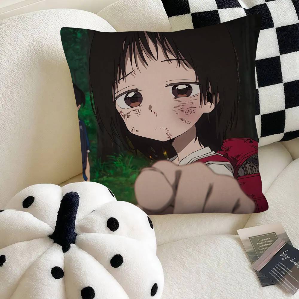 Shizuka Classic Anime Takopis Original Sin CUTE Pillow Case Square Pillow Bedroom Sofa Leisure Comfort Cushion Home Decoration
