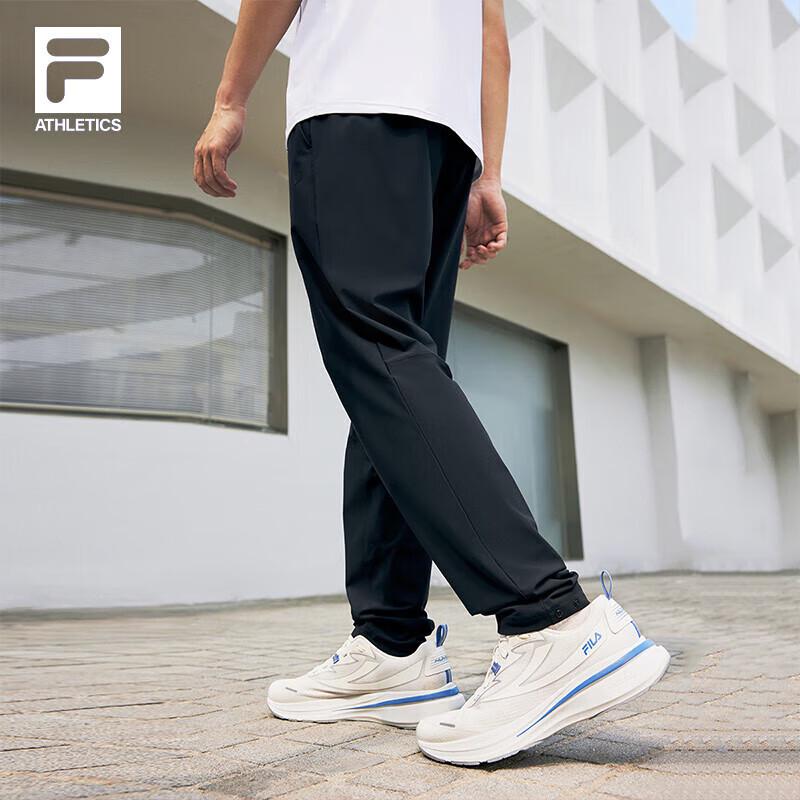 FILA Men's Agility Cool-Touch UV Protection Knit Track Pants