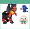 10" Kemon Legend Rowlet Litten Popplio Plush Toy Soft And Cuddly Animal Doll