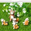 Artificial Grass Lawn Green Fake Plants For Garden Decor Building Model Supplies