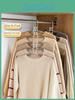 Folding Multilayer Wardrobe Spacesaving Hanger Organizer And Clothes Rack
