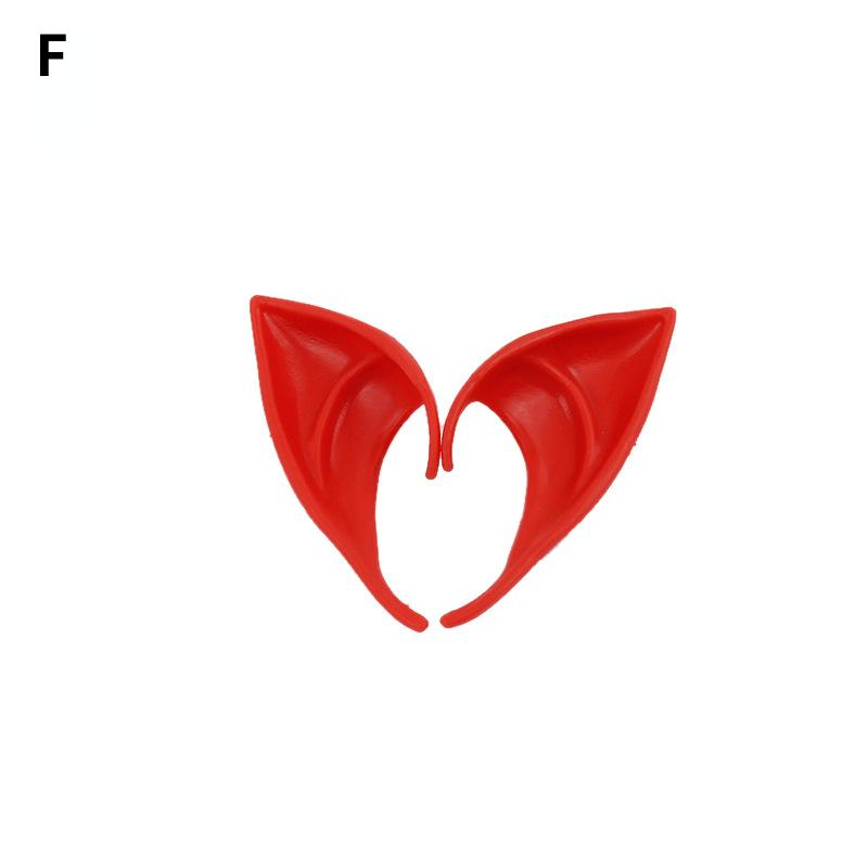 

Ельф вуха 1 пара Хеллоуїн партія ельф ельф вуха загострені аніме фея косплей костюми вампір м який різдвяна вечірка маска фото іграшки F