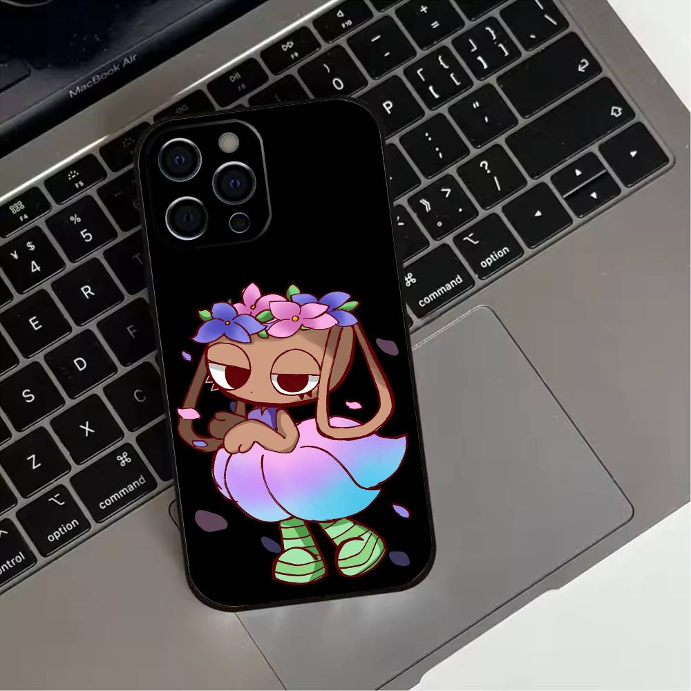 B-Bassie  Phone Case For iPhone 17,16,15,14,13,12,11 Plus,Pro Max,XS,Soft Silicone Black Cover