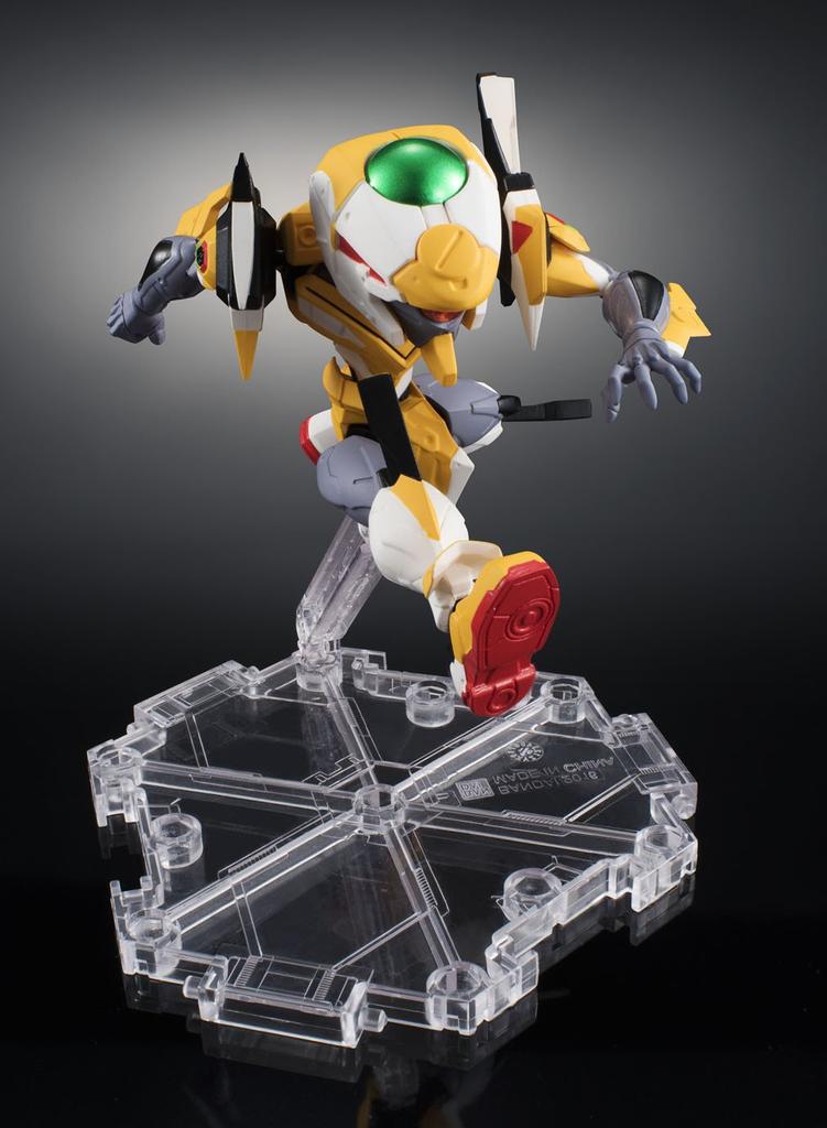 TAMASHII NATIONS NXEDGE STYLE Evangelion Evangelion ESV 100mm ABS PVC Movable Figure [EVA UNIT] Unit-00 (Rebuild)/Unit-00 + Shield, Approx. &