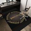 1pc Lord of the Rings Carpet, for Home & Office Decor, Desk Chair Carpet, Festive Gift,Conference Room CarpetL1145