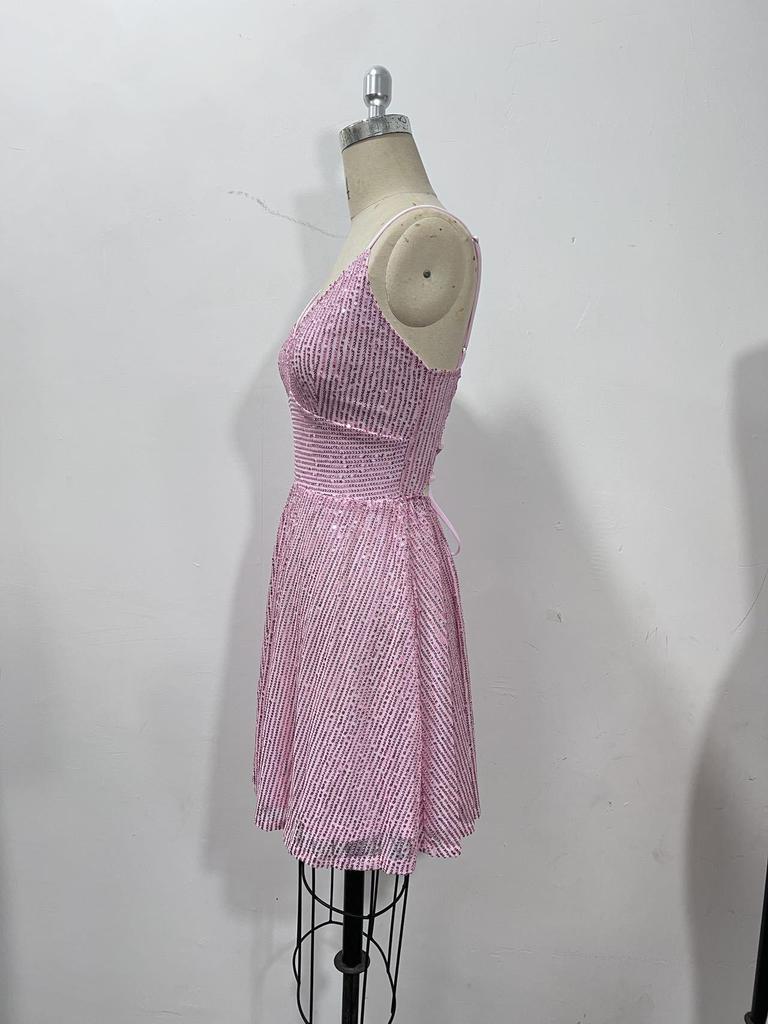 New Women's Fashion Sequin Party Evening Dress (5 Colors)