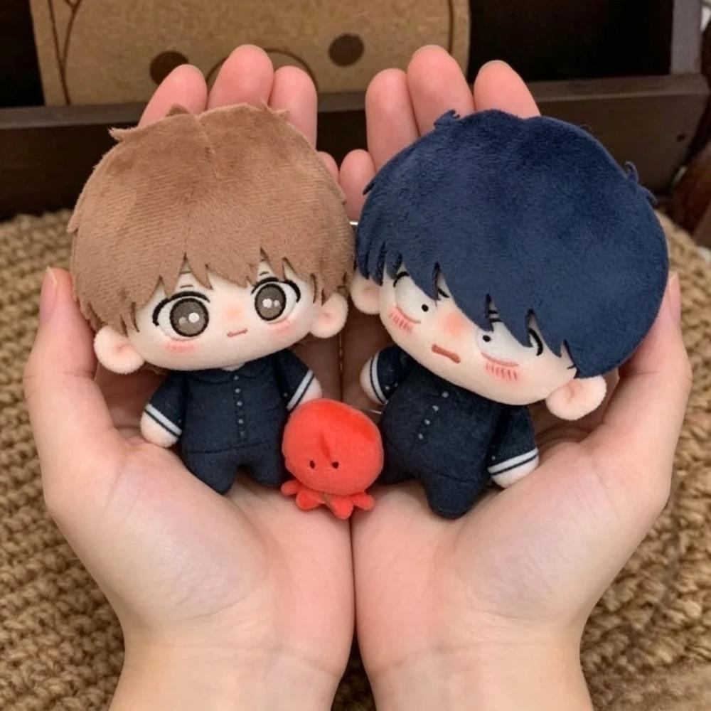 Los geht's, Nakamura! Plüsch Nakamura und Hirose Weiche Stoffpuppen mit Uniformen Mini-Baumwollpuppen für Fans Geburtstagsgeschenk