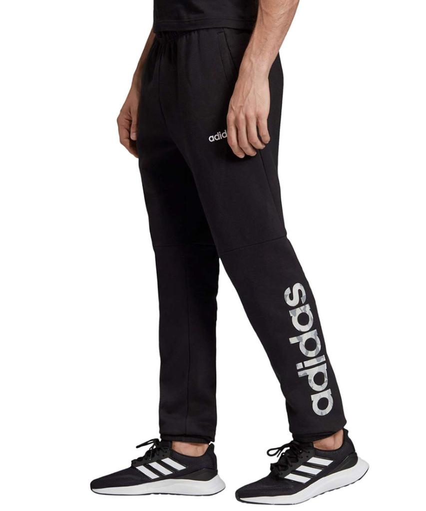 Adidas CORE Camo Linear Pants GER21 Japan Size To Japanese Size [Men's] Black/White (EI9747) J/O (equivalent 2L)