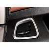 Cover Trim Car Inner Seat Adjust Frame For BMW 5 Series 2011-17 Silver Titanium