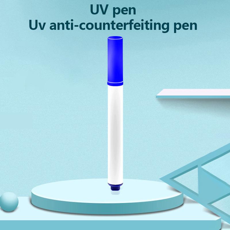 1Pc Monochrome Uv Invisible Highlighter Creative Ultraviolet Magic Ink Pen For Kids Party Favors Ideas Gifts Novelty Toy