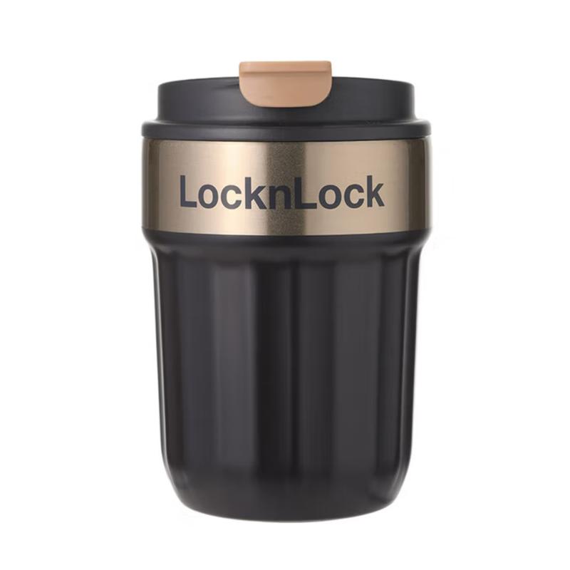 

LOCK&LOCK Black Gold Stainless Steel Coffee Mug