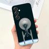 Cover per telefono con navi di Star Trek per Samsung S25, S24, S21, S22, S23, S30, Ultra, S20, Plus, Fe, Lite, Note, 10, 9, 5G, colore nero.