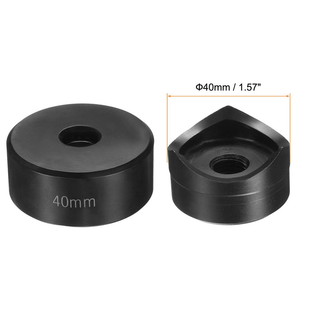 Pumn cu perforare pentru tablă 18mm-50mm Oțel cu rulment Tăiere precisă Kit de pumni manuali pentru lovire Placă de oțel Metal Chiuvetă