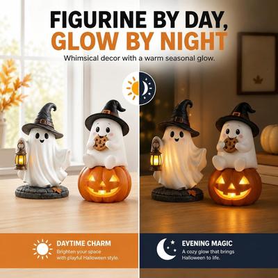 Halloween Lighted Figurine for Tabletop Decoration