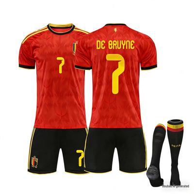 Belgium Home Jersey 2026 No. 7 De Bruyne Football Kit