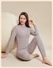 Lyocell Cashmere Thermal Set: Fleece-Lined, Extra Thick, Self-Heating Base Layer for Couples (Autumn Wear)
