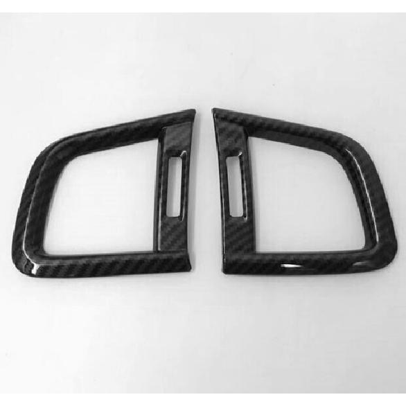 FOR HONDA CR-V CRV 2017- Dashboard Air Vent Cover Trim Carbon fiber look 4X